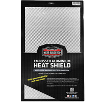 Embossed Heat Shield 300mm x 500mm Semi Rigid Embossed Heat Shield