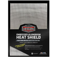 Embossed Heat Shield 500mm x 700mm Semi Rigid Embossed Heat Shield