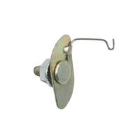 CLIP SPRING TAIL AND NUT SMALL STUD
