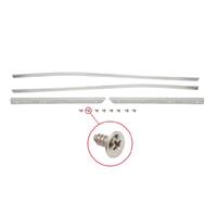 MOULDING SET TOP OF DOORS & QUARTER XA XB XC COUPE 4 PIECES