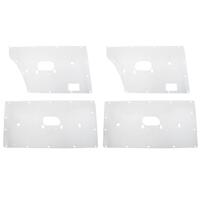 DOOR TRIM PLASTIC BACKING GASKET XR XT XW XY Set of 4