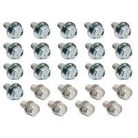 SEAT TRACK TO FLOOR AND SEAT BOLT KIT HQ HJ HX HZ LC LJ LH LX UC (BUCKET SEATS)( 2 SEAT SET)
