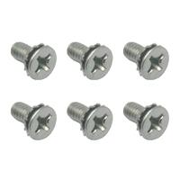 SCREW SET XK XL XM XP XR XT XW XY XA XB DOOR & WAGON TAILGATE LOCK MECHANISM (6) BOLT KIT 12 - 24 X 1/2' With Washer