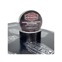 CAR BUILDERS BLACK ALUMINIUM FOIL TAPE 38MM X 10M