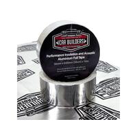 CAR BUILDERS SILVER ALUMINIUM FOIL TAPE 38MM X 10M