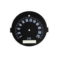 DECAL SPEEDO XW XY CONVERSION 140 MPH TO 220 KPH
