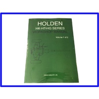 WORKSHOP MANUAL HK HT HG FACTORY REPRINT VOLUME 1 & 2