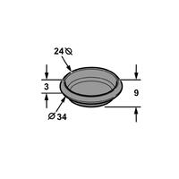 GROMMET BLIND 26MM