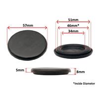 GROMMET BLIND 57MM OD 46MM ID 2MM TK