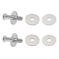 DOOR LOCK STRIKER (CHROME) HQ HJ HX HZ WB VB VC VH VK VL LH LX (2PCS)