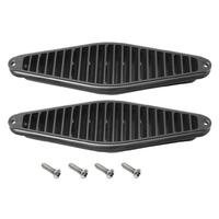 AIR RELIEF GRILLE KIT (WITH SCREWS) HQ HJ HX HZ UTE VAN COUPE 1 TONNER LX HATCH (PAIR) DOOR JAMB VENT