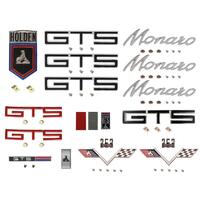 Badge Kit HG Holden Monaro GTS 253