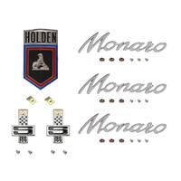 Badge Kit HG Holden Monaro 186S