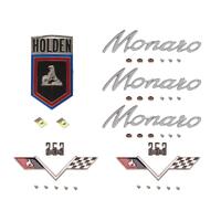 Badge Kit HG Holden Monaro 253