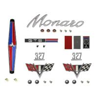 Badge Kit HK Holden Monaro GTS 327