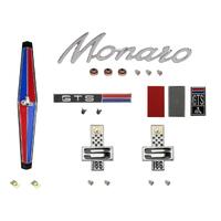 Badge Kit HK Holden Monaro GTS 186S