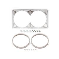 HEADLIGHT RIM SET INNER & OUTER HJ-HZ TW