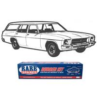 BODY RUBBER KIT HQ WAGON (CHAMOIS PINCHW