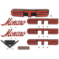 Badge Kit HQ Holden Monaro GTS 253 308 3