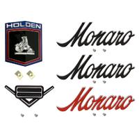Badge Kit HQ Holden Monaro 253 308