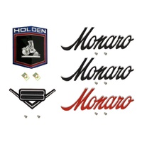 Badge Kit HQ Holden Monaro 253 308