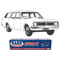 BODY RUBB KIT HK HT HG BELMONT STATION WAGON MAROON