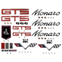 Badge Kit HT Holden Monaro GTS 350