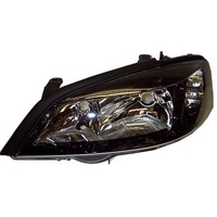 HEADLAMP 01-05 TS ASTRA LEFT BLACK