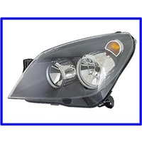 AH ASTRA HEADLAMP 04-07 LH BLACK