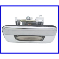 TAILGATE HANDLE CHROME RA RODEO RC COLORADO WITHOUT KEY BARREL HOLE 03 2003 TO 05 2012
