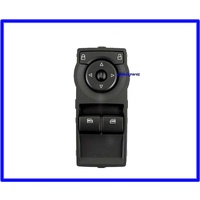 WINDOW SWITCH VE UTE 2 BUTTON BLACK WITH GREEN ILLUMINATION