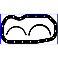 SUMP OIL PAN GASKET RODEO TF 4zb1; 4ze1 Oil Pan Set