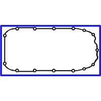 GASKET SUMP OIL PAN SB & XC BARINA 1994 1.4L TO 2002 ALSO TR ASTRA 1994 TO 1999