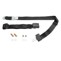 SEAT BELT LAP BLACK WITH 275MM WEB BUCKL