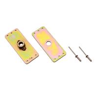 Seat Belt Reinforcing Plate Kit (100 x 40mm) Centre Mount - K4417