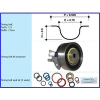 TIMING BELT KIT TR ASTRA 96-98 C16SE SB BARINA C12NZ 4/94-07/97 C14SE04/94-02/01 COMBOC14NZ 03/96-09/02 Z16SE11/02-04/05