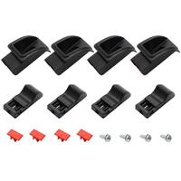 DOOR LOCK KNOB & SURROUND SET (4 DOORS) VN VP VQ VR VS
