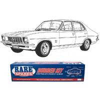 BODY RUBBER KIT LC LJ SEDAN (CHAMOIS PIN