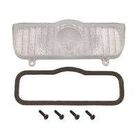 LENS & GASKET FRONT INDICATOR HQ CLEAR