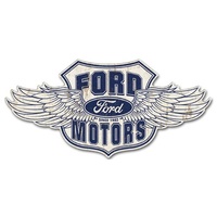 Sign-Large-Ford Winged Logo Cut to Shape