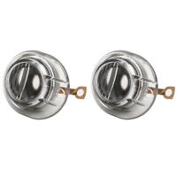 NUMBER PLATE LAMP LENS SET FB EK (PAIR)