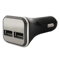 DUAL USB ADAPTOR CIGARETTE LIGHTER PLUG