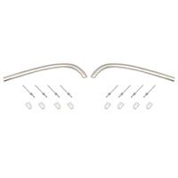 EYEBROW MOULD KIT HK HT HG FENDER INCLUDING CLIPS FRONT GUARD EYE BROW MOULD SET