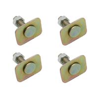 CLIP PLATE AND BOLT TYPE 16mm X 22mm (4