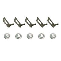 MOULDING CLIP (METAL WITH NUTS) (5 PCS)