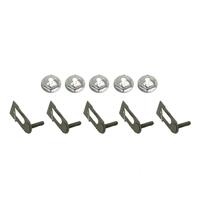 MOULDING CLIP (METAL WITH NUTS) (5 PCS)