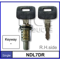 DOOR BARREL & KEY LOCK VT VX VY VX WH WK WL