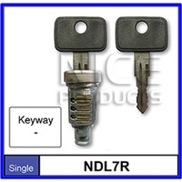 DOOR LOCK BARREL AND KEY TS ASTRA RHF