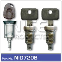 IGNITION AND DOOR BARREL SET SB BARINA 04-94 TO 09-99 MATCHED KEYS