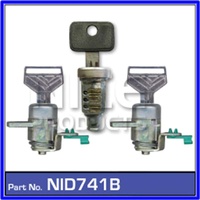 IGNITION AND DOOR LOCK SET RODEO TF 04/1997 UP TO 02/2003